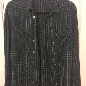 River island plaid shirt